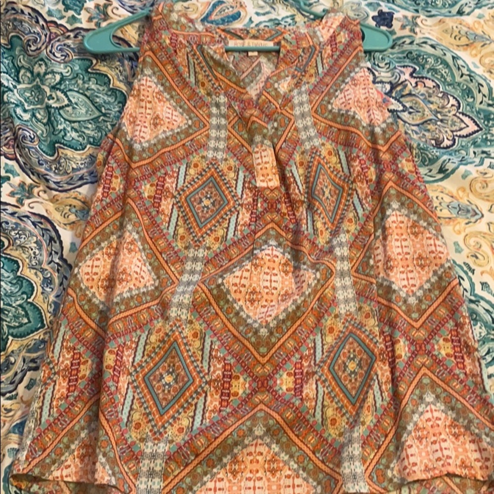 Rose and thyme shirt